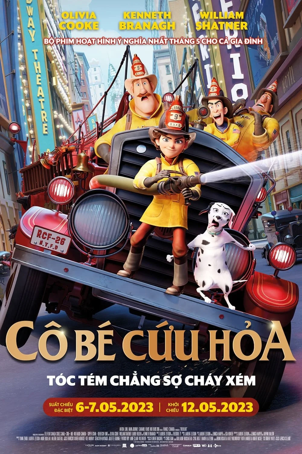 Xem phim Cô Bé Cứu Hỏa